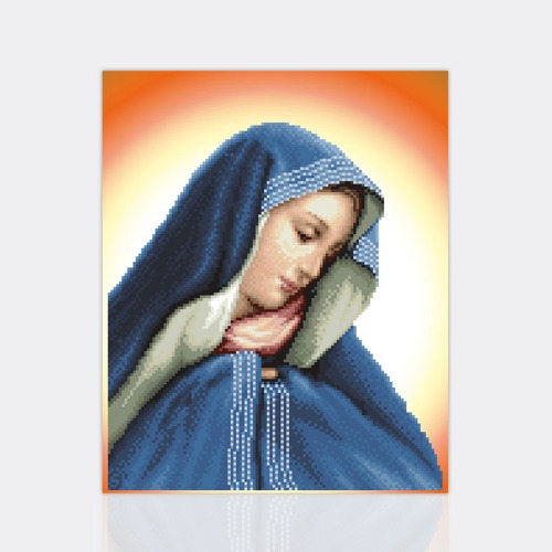 기도하는마리아 (라운드 5D) 40x50cm